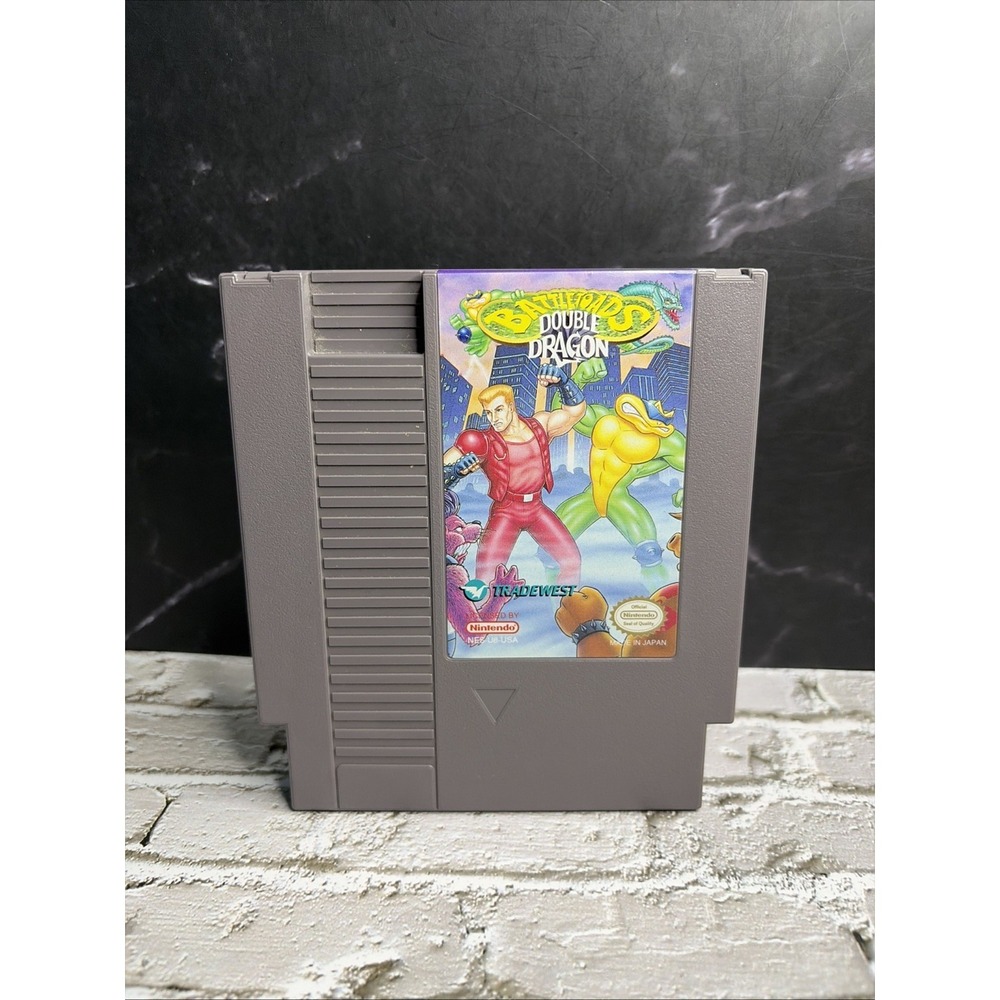 Battletoads & Double Dragon The Ultimate Team Nintendo NES Authentic Tradewest - Picture 2 of 16